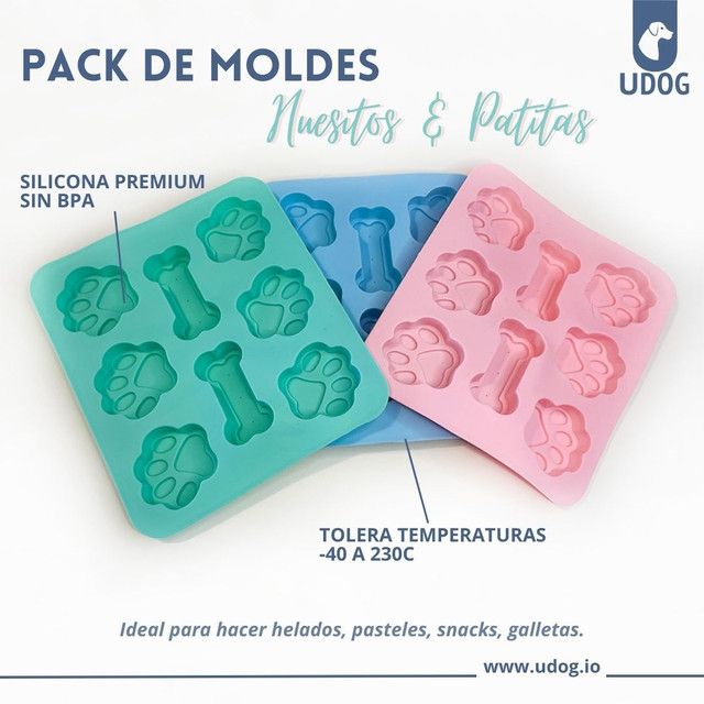 Pacote de Moldes Ossos e Patas