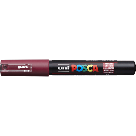 Posca PC1MC vandbaseret tusch - rødvin