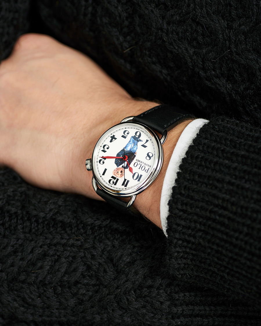 Polo Ralph Lauren 42mm Automatic Denim Tux Bear White Dial