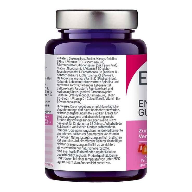 Eunova Energie Gummies, 60 St