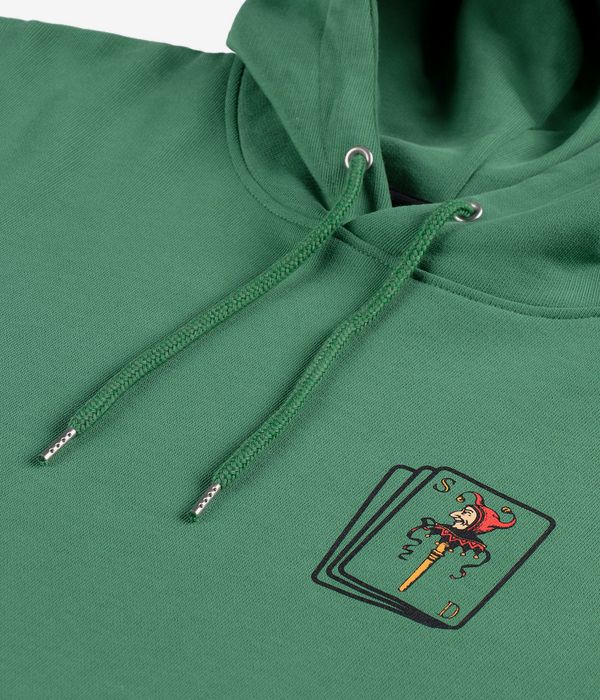 skatedeluxe Joker Organic Hoodie (forrest green)