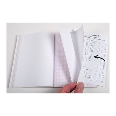 Exacompta - 5 Manifolds Carnets de factures - 50 tripli - A4