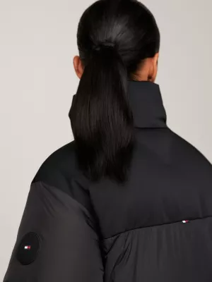 Jaqueta puffer reciclada Relaxed New York