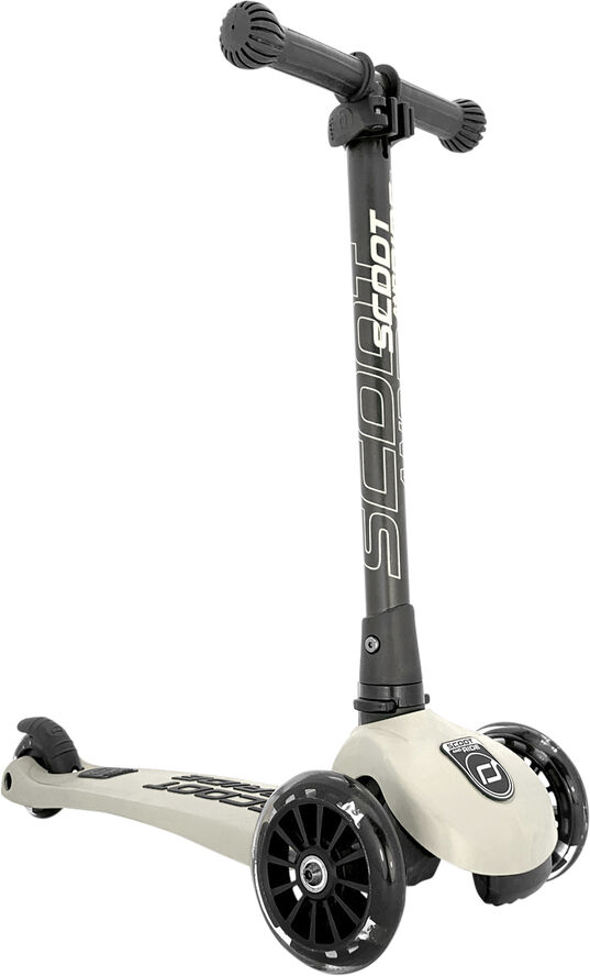Scoot & Ride HIGHWAYKICK 3 LED - ASH Grå