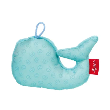 Sigikid Baby Greifling Wal Red Stars