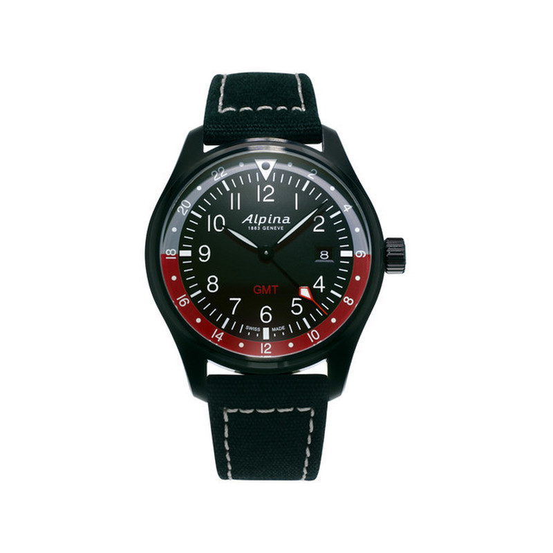 Montre Alpina homme acier nylon