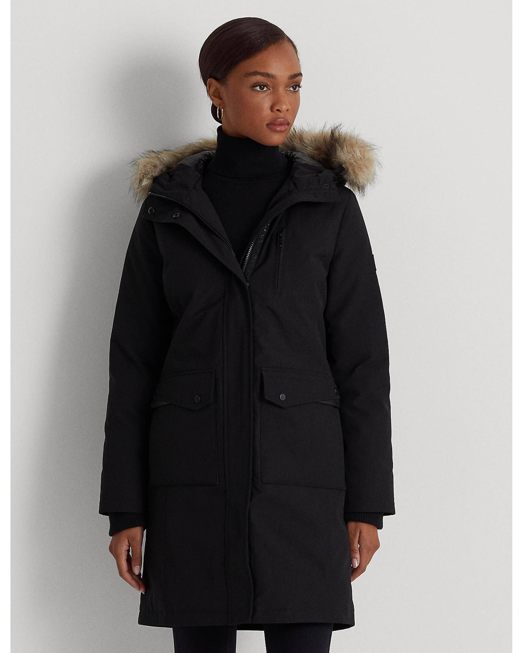 Lauren Ralph Lauren| Damen Daunenmantel mit Kapuze