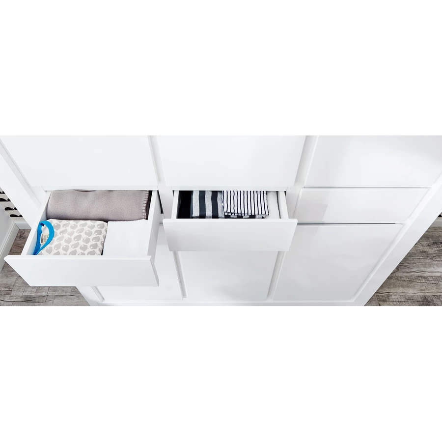 Pinolino Kleiderschrank Milk 6-türig