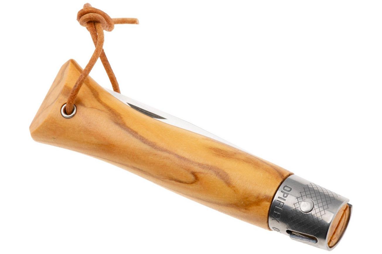 Opinel Néo6 Opiflex 002504 Stainless Steel, Olive Wood, slipjoint zakmes