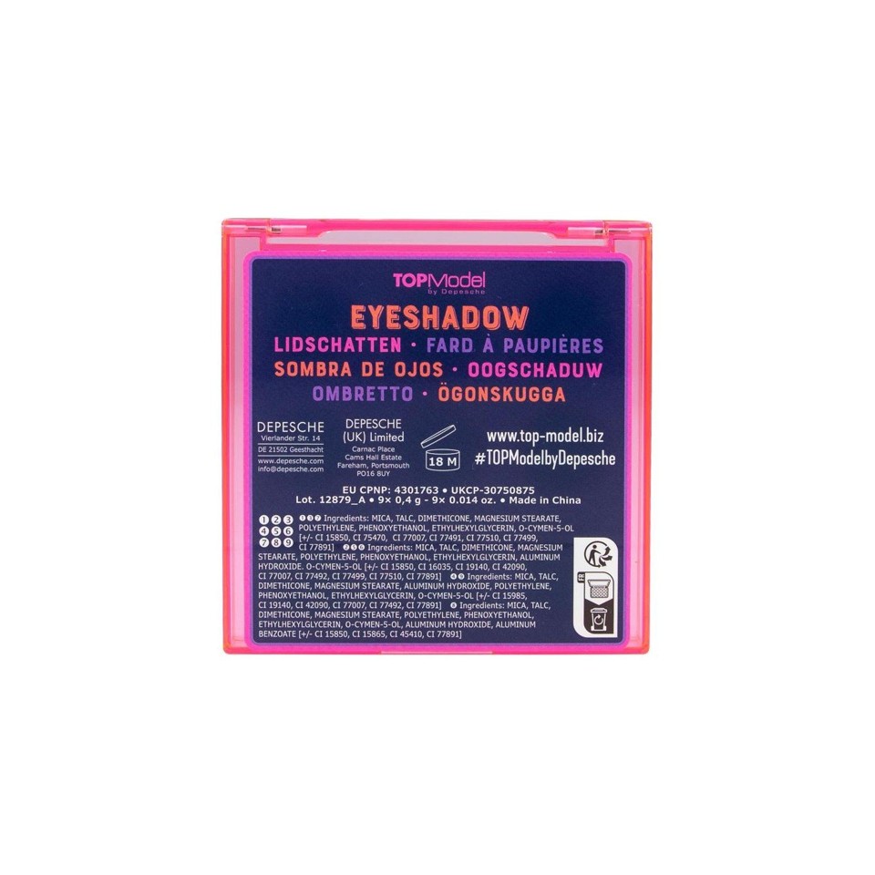 TOPModel - Øjenskygge NIGHT LIGHT 2 x Bundles