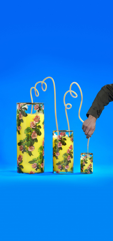 Seletti Toiletpaper Cylindrical vaas large Snakes