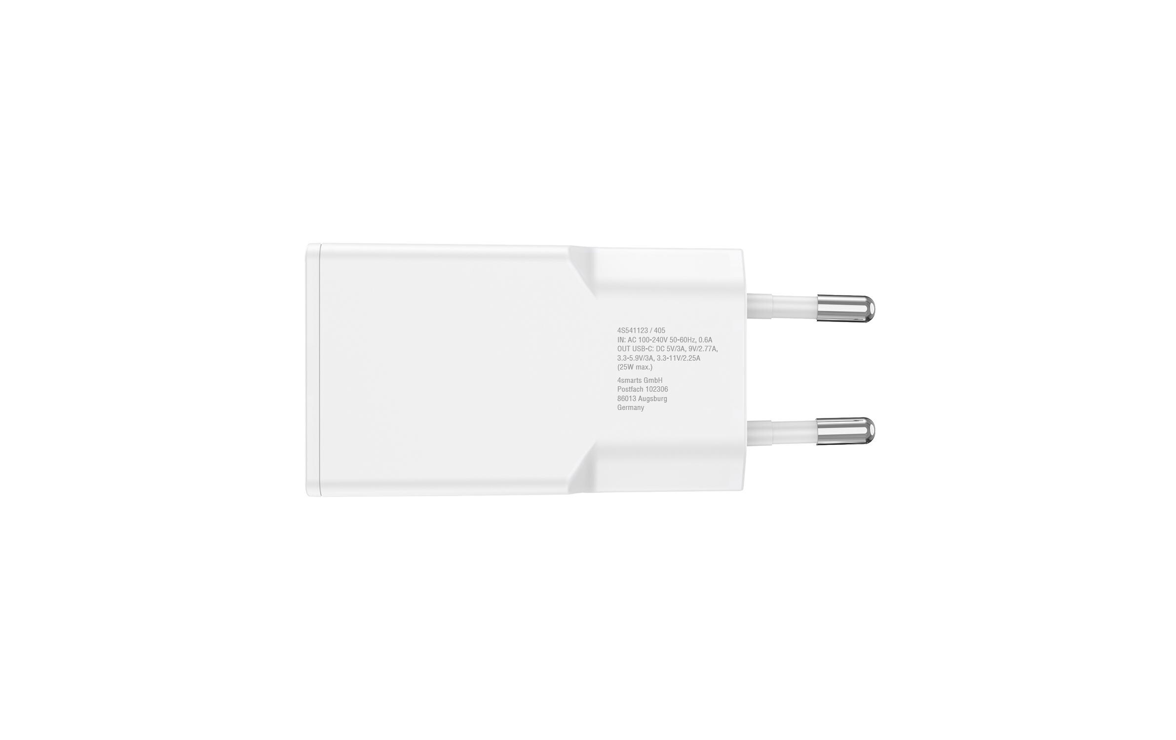 USB-Wandladegerät PDPlug Slim 25 WKompakter USB-C-Ladeadapter mit GaN-Technologie