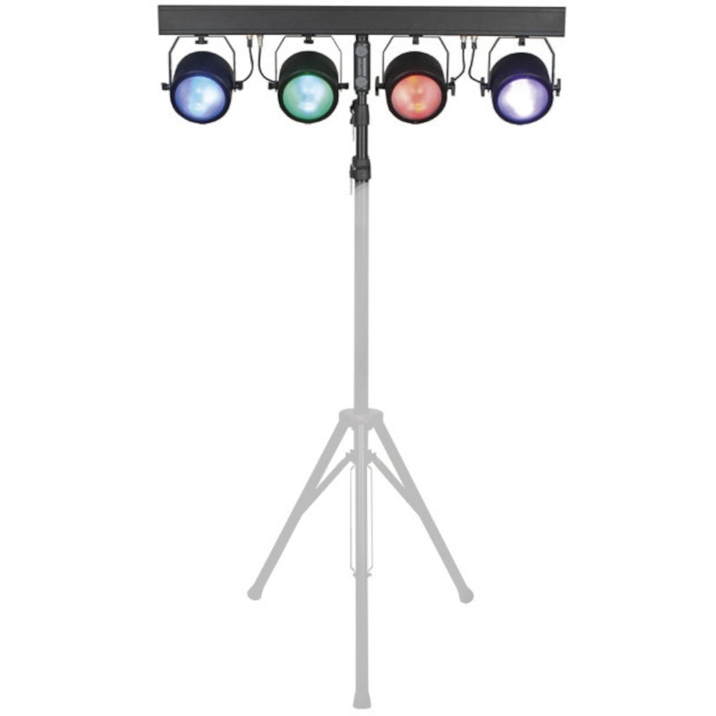 Showtec Luna Four Bar 60 lichtset aan T-Bar