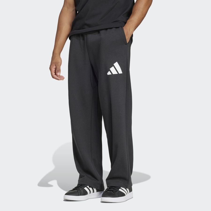 Adidas Essentials Wide Leg 3 Bar Logo Pants