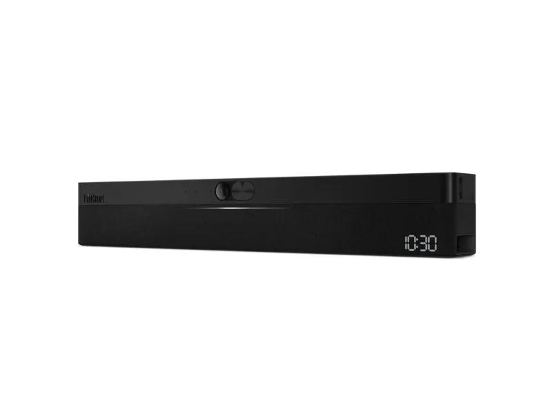 Lenovo ThinkSmart One - Videokonferencepakke (berøringsskærmkonsol, beregningssystem) - med 3 års Lenovo Premier Support   First Year Maintenance - Certified for Microsoft Teams Rooms - sort