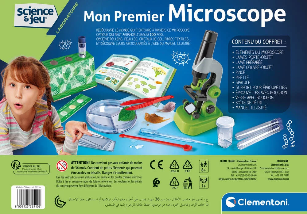 SCIENCE & JEU - MON PREMIER MICROSCOPE