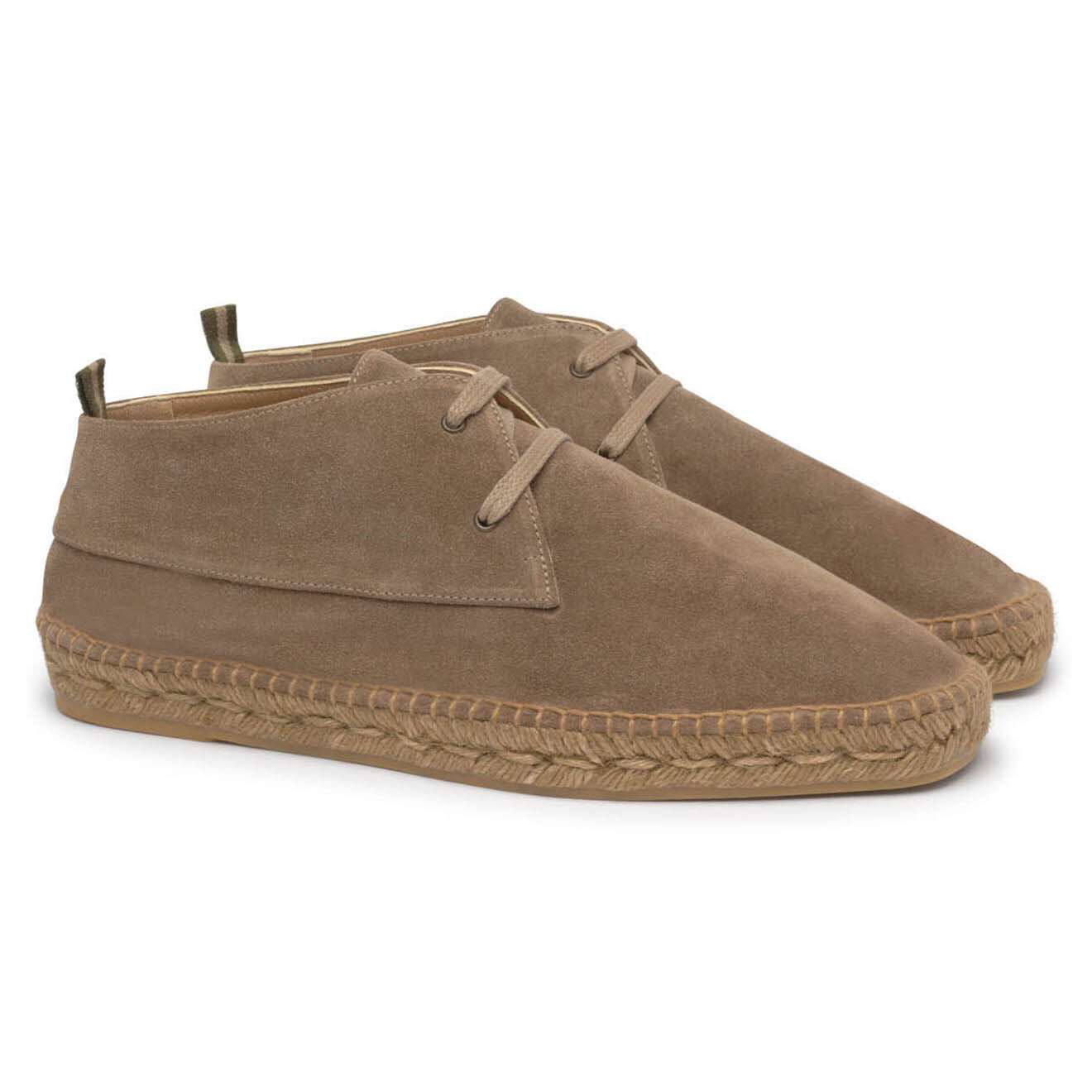 Castaner Chukka boots en Velours de Cuir Bruno vison