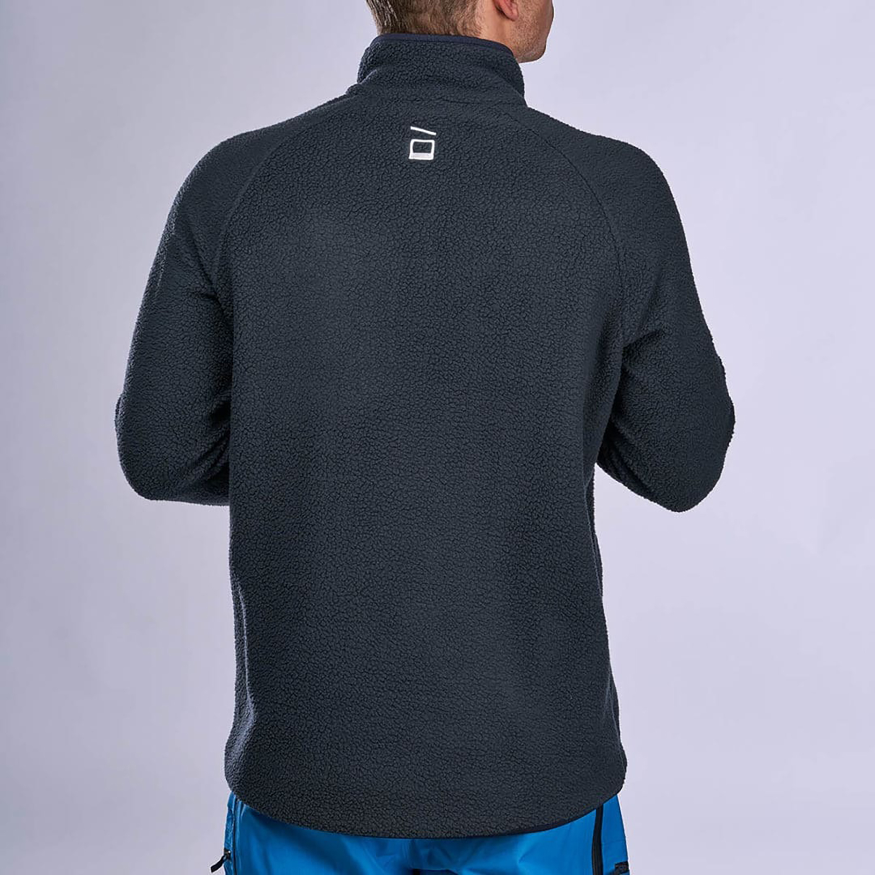 Pile Fleece Jacket Herre 04/Mørkeblå
