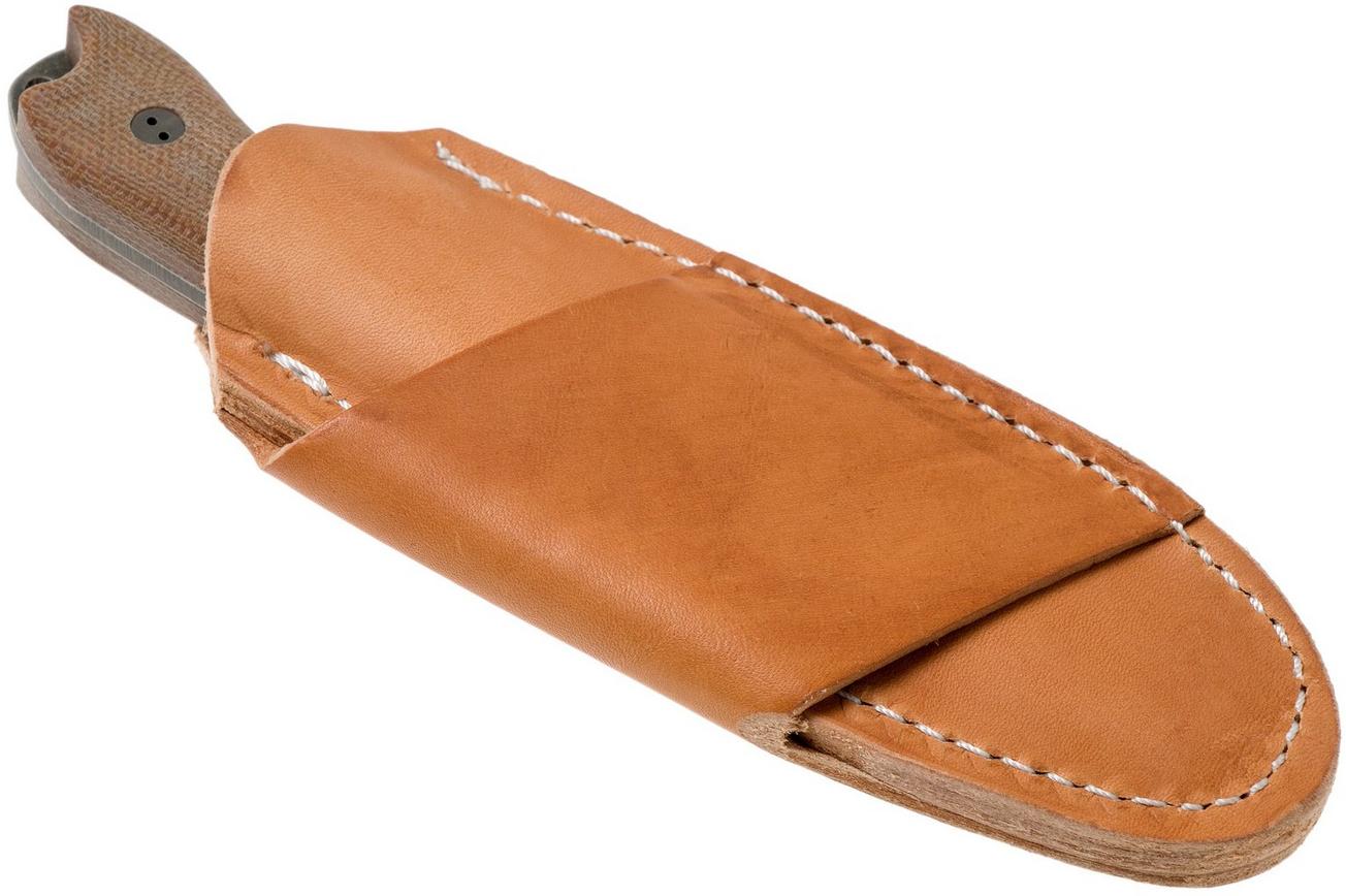 Bradford Guardian 3FE, 3D Natural Micarta Guardian 3 M390, Sabre Nimbus, False Edge 3FE-104N