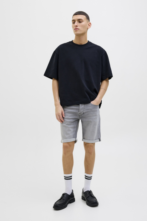 Jack & Jones grijze heren korte broek