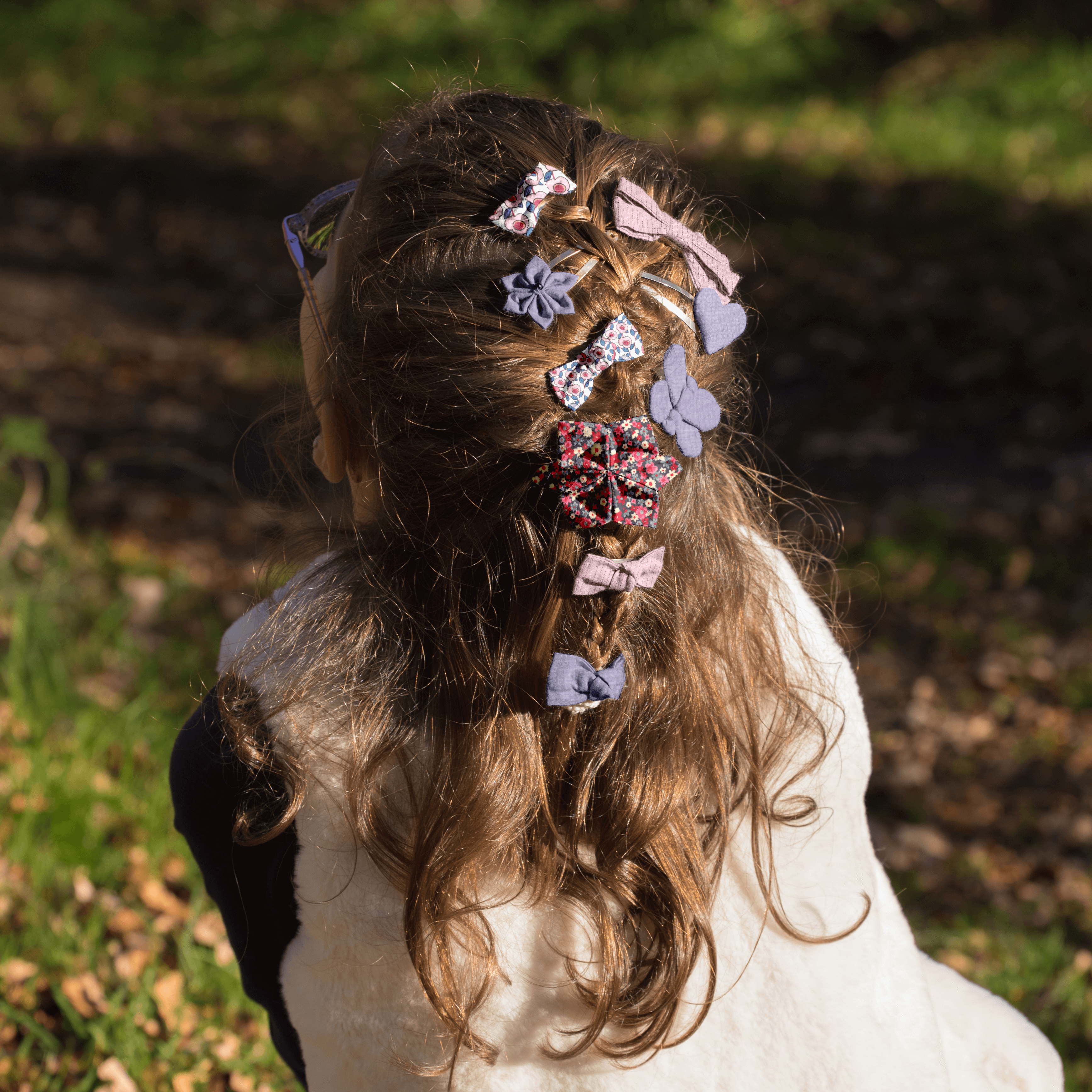 Barrette Fleur Étoile Tapis Rouge