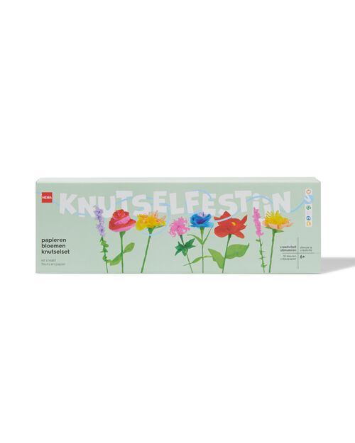 kit créatif fleurs en papier