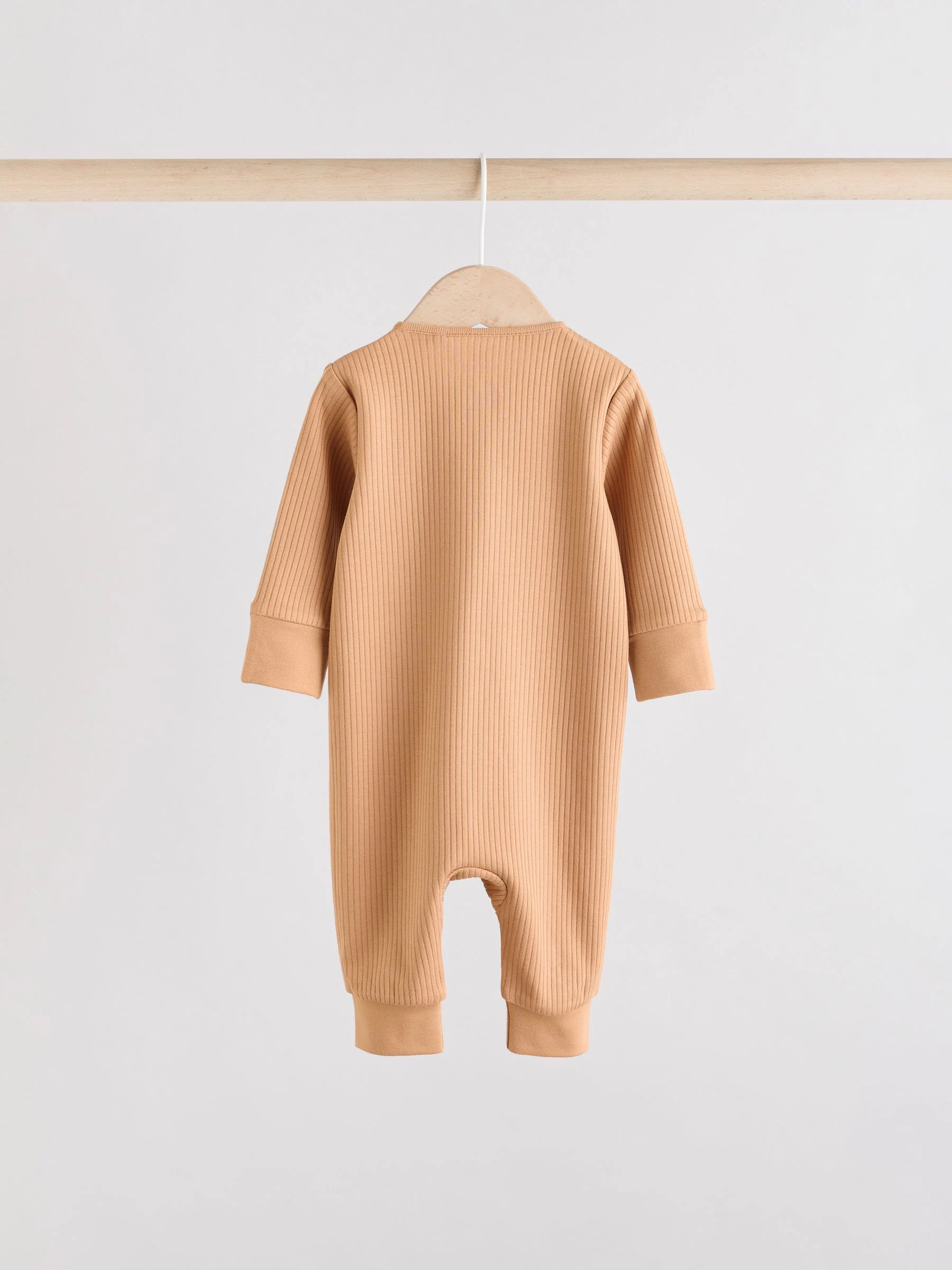 Bruin - Two Way Zip Baby Footless Sleepsuits 3 Pack (0mths-3yrs)