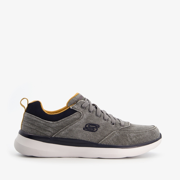 Skechers Delson 2.0 Kemper heren sneakers grijs