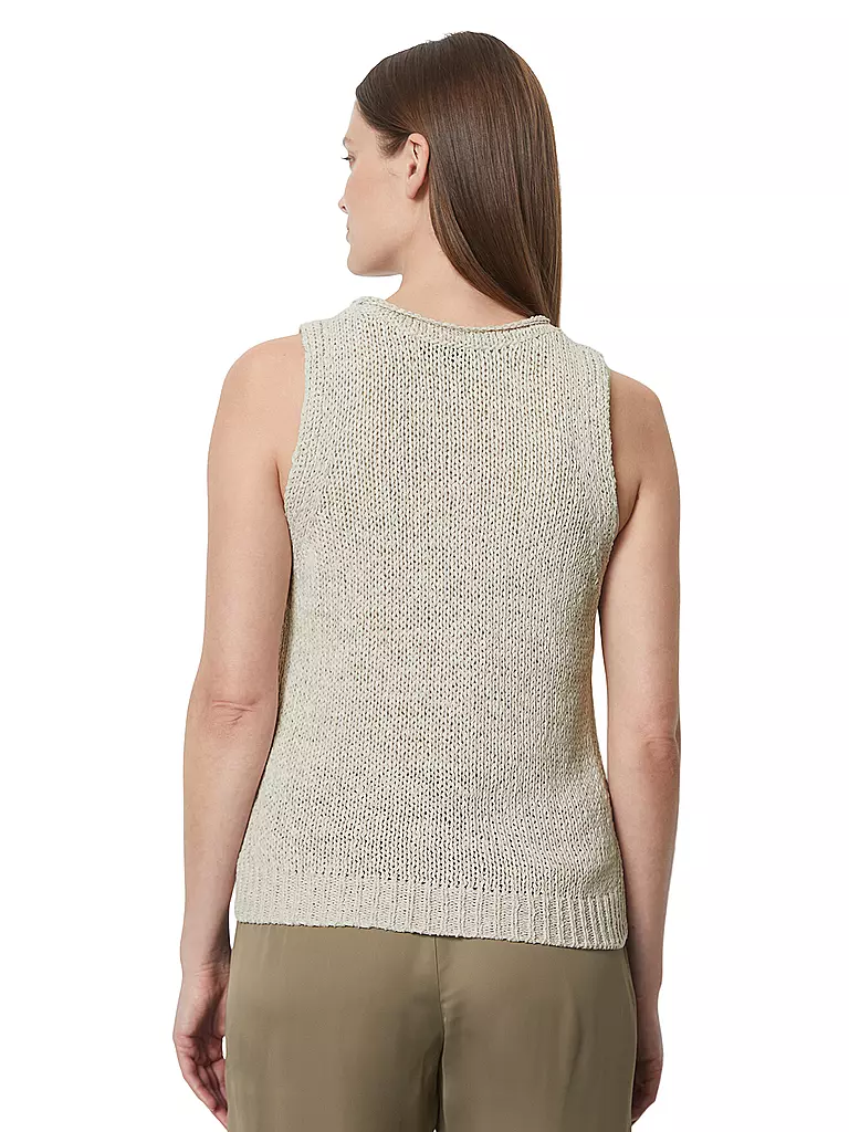 MARC O'POLO Stricktop hellgrau