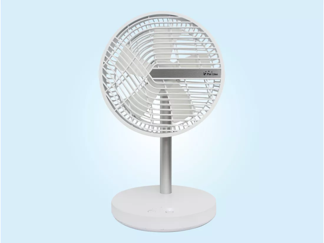 Ventilateur de bureau avec USB-C et 4 vitesses