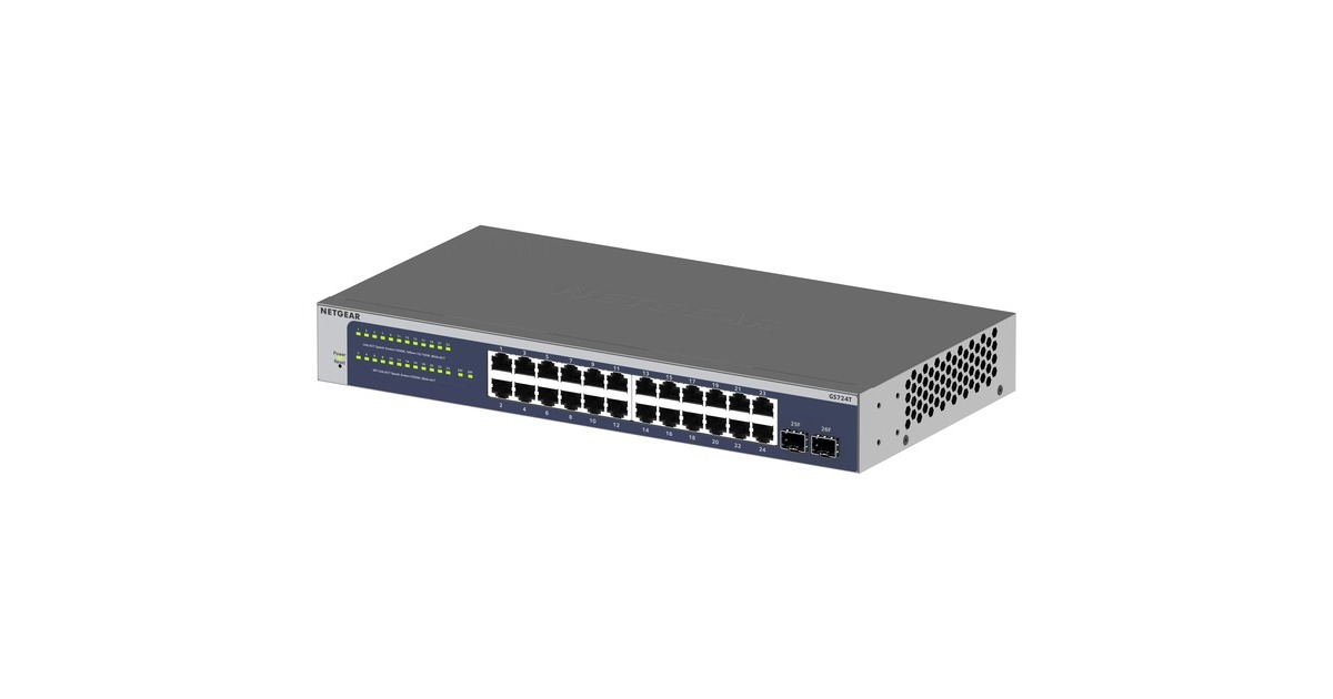 Netgear24-Port Gigabit Smart Switch (GS724Tv6)