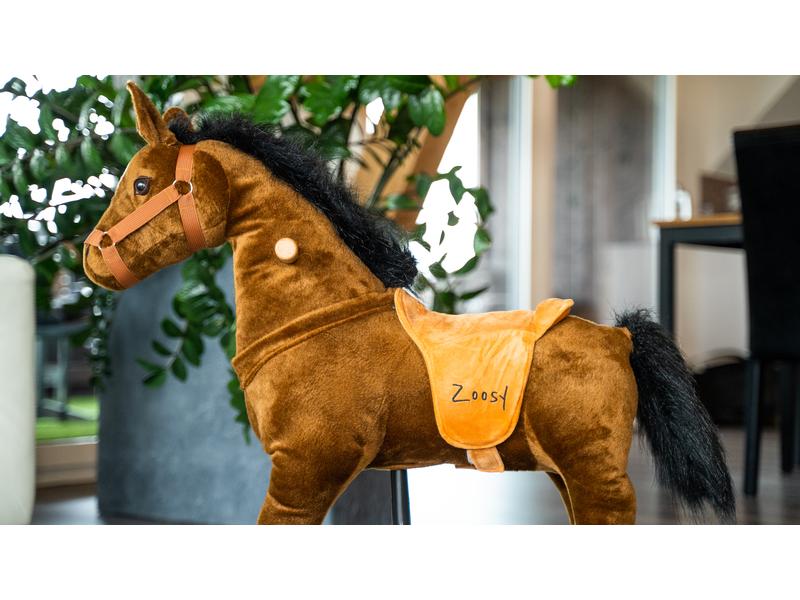 zoosy Reittier Pferd Gr. S Reitpferd mit Rollen an den Füssen