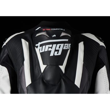 Combinaison Furygan OVERTAKE - Noir / Blanc
