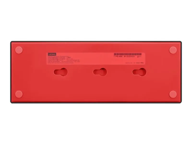 Lenovo® | ThinkPad Thunderbolt 4 WorkStation Dock - Portreplikator - Thunderbolt 4 - HDMI, 2 x DP, 2 x Thunderbolt - GigE - 300 Watt - Sort
