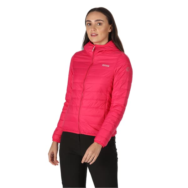 Doudoune randonnée REGATTA W HOODED HILLPACK PINK POTION
