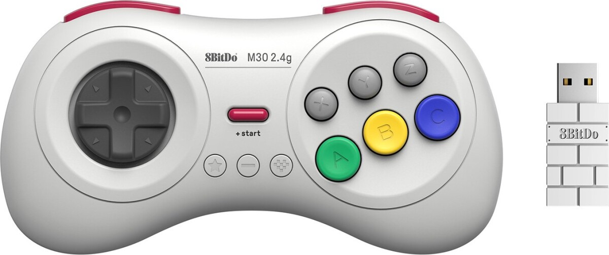 8Bitdo - M30 2.4G - Trådløs Controller Til Switch Pc Android Pi