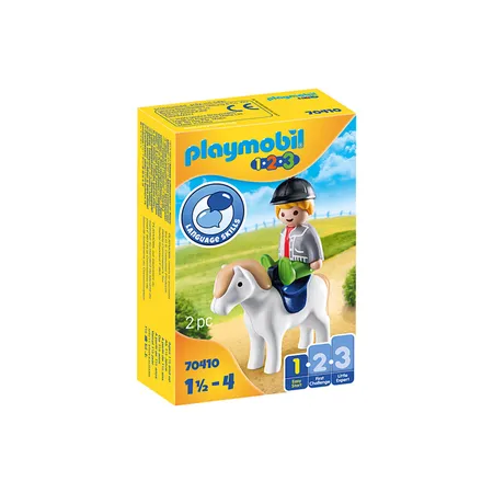 PLAYMOBIL® 70410 1.2.3 Junge mit Pony