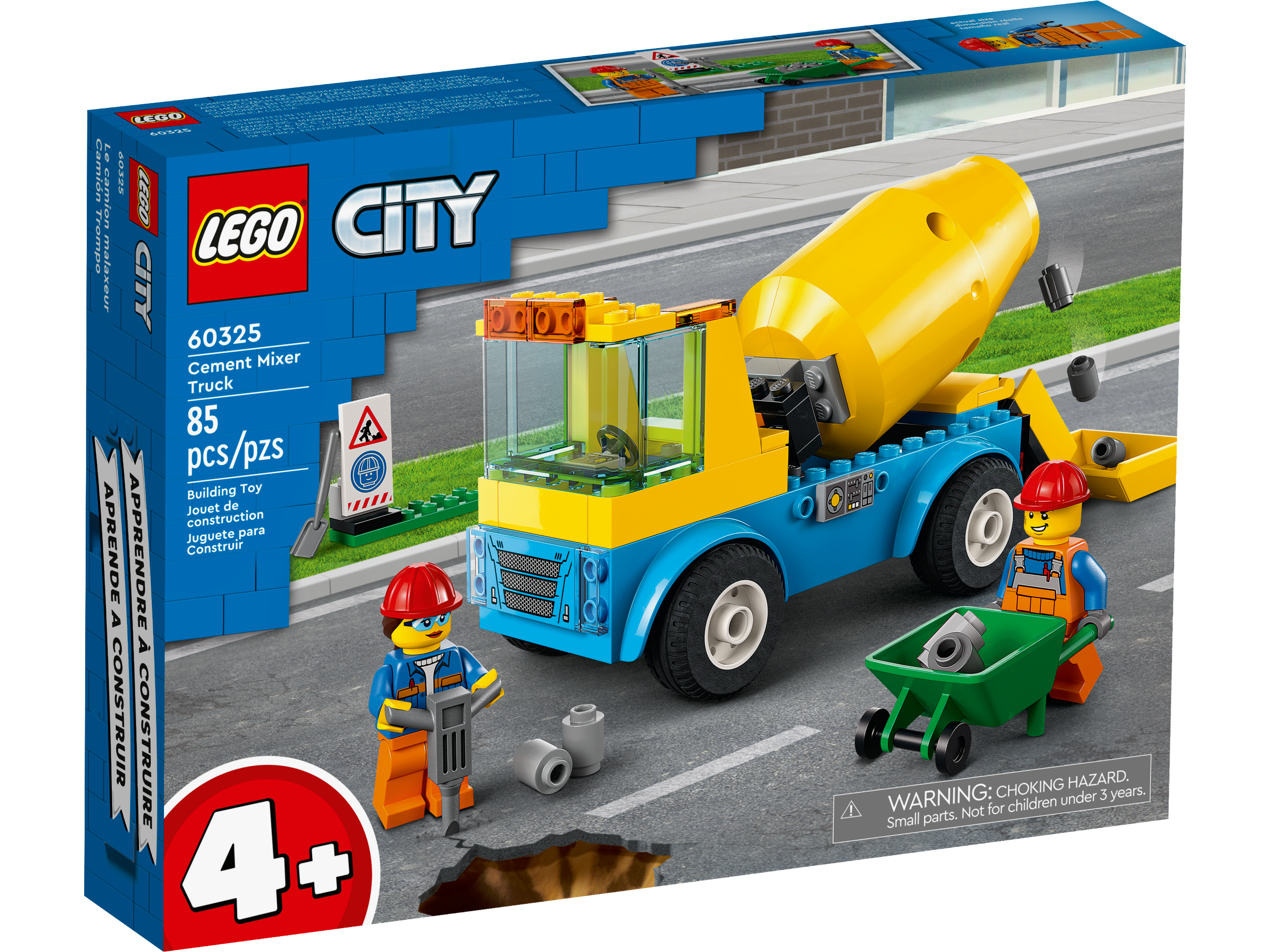O caminhão betoneira 60325