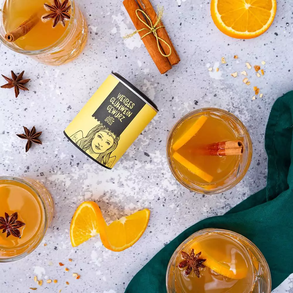 Weißes Glühwein Gewürz