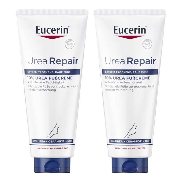 Eucerin Urearepair Fußcreme 10% , 2X100 ml