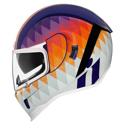 Casque Icon AIRFORM - HELLO SUNSHINE - Blanc