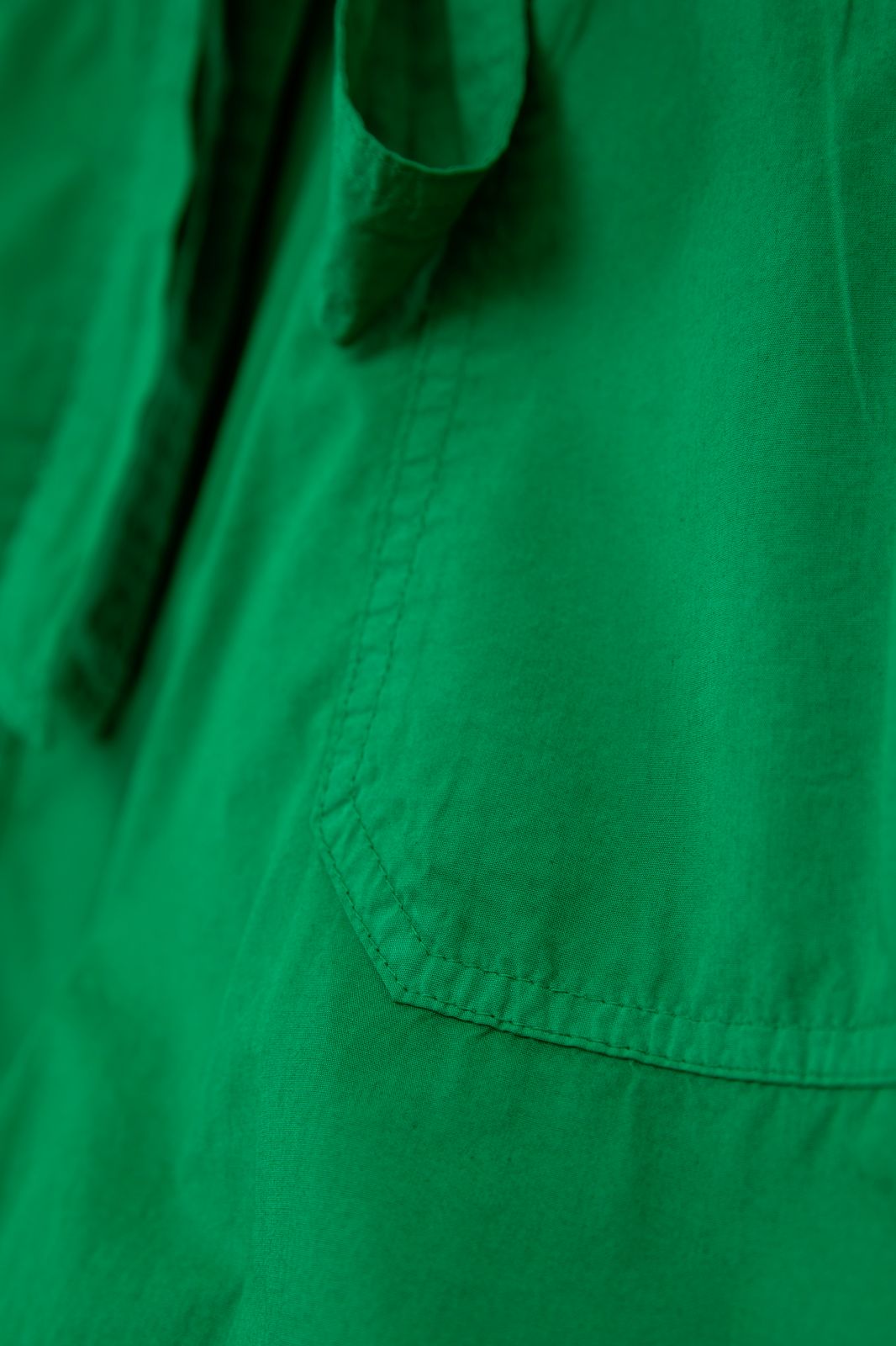 Groene high waist paperbag shorts