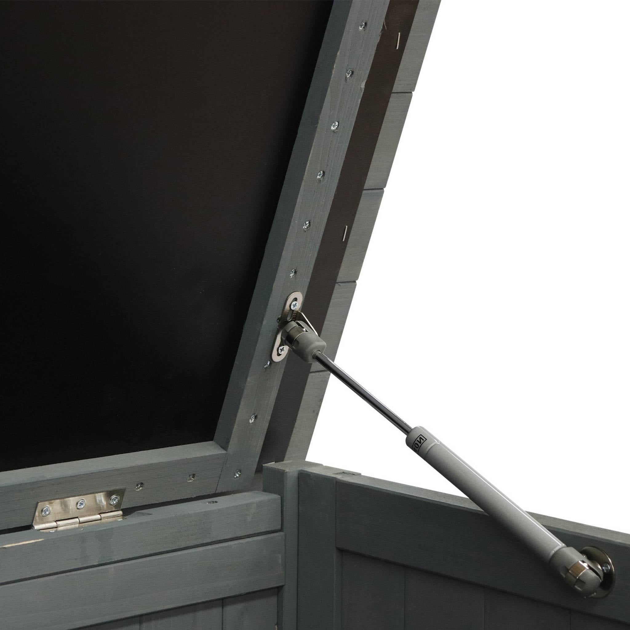 sweeek - Houten tuin opbergbox 330L