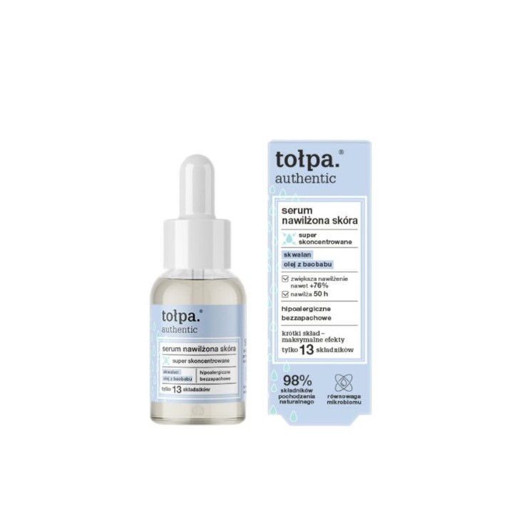 Tołpa Authentic Face Serum gehydrateerde huid 30 ml (28-02-2026)