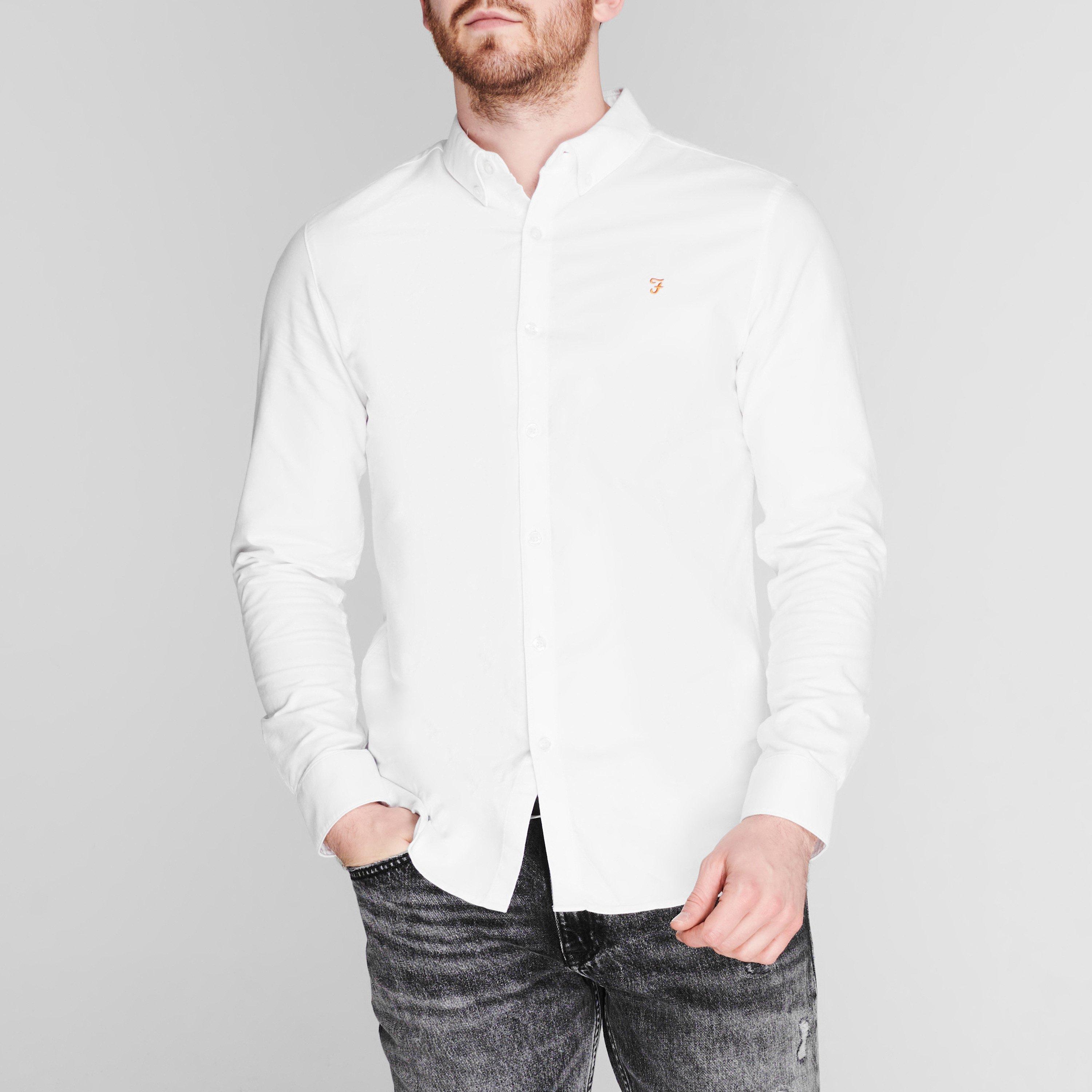 Farah Oxford Long Sleeve Shirt
