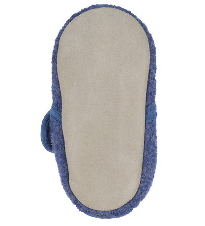 CeLaVi Hausschuhe - Wolle - Blue Melange