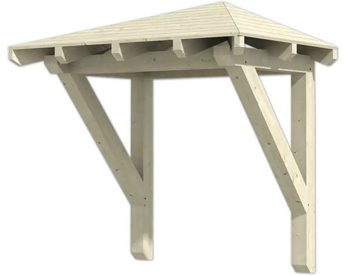SKAN HOLZ Canopy Wesel 1 naturel 188x126 cm