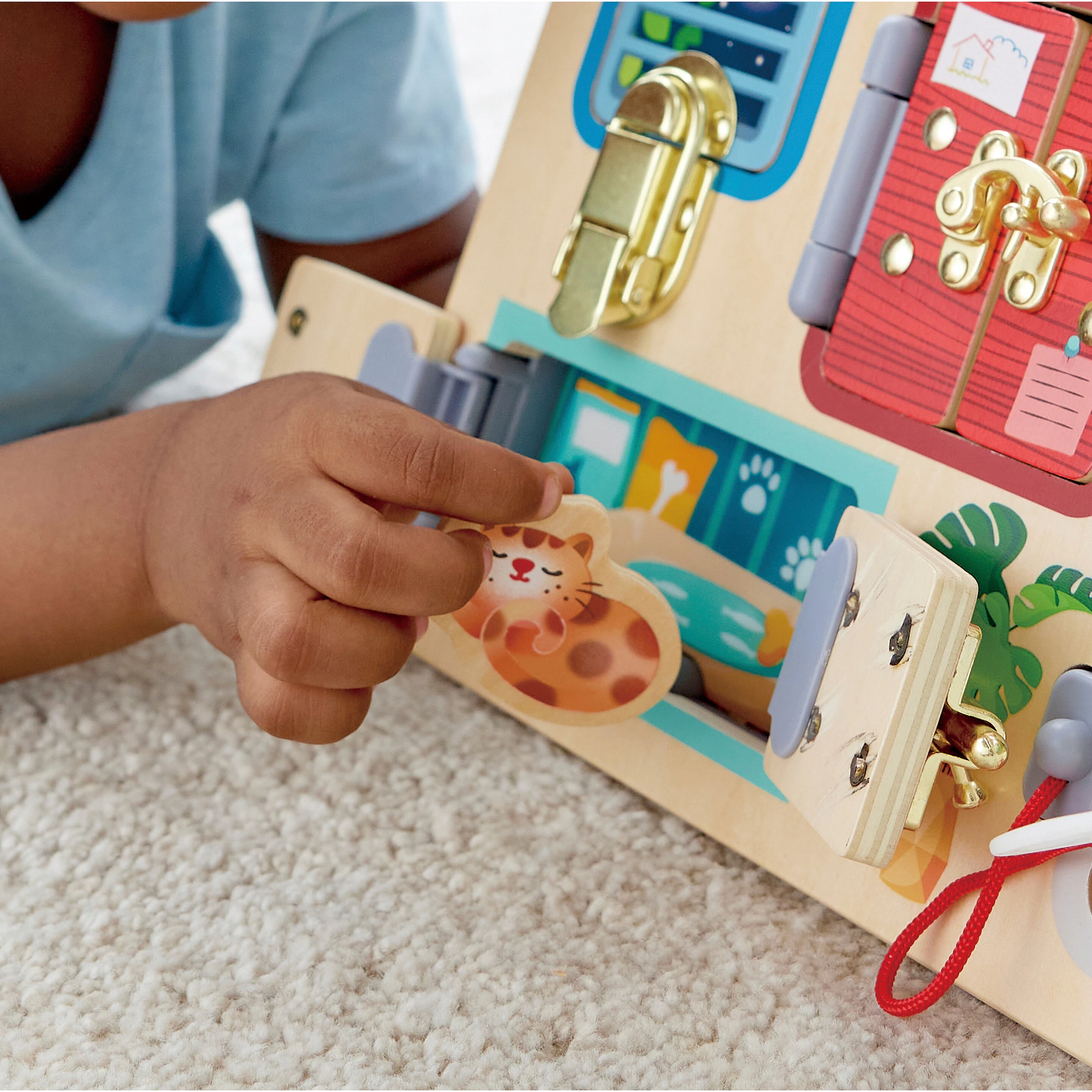 Hape Spiele-Tafel Schloss & Schlüssel
