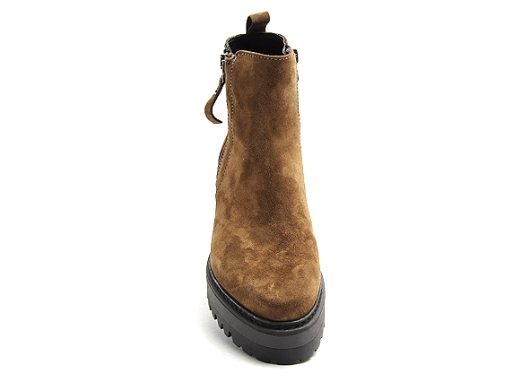 Alpe boots bottine talons femme 2433 marron