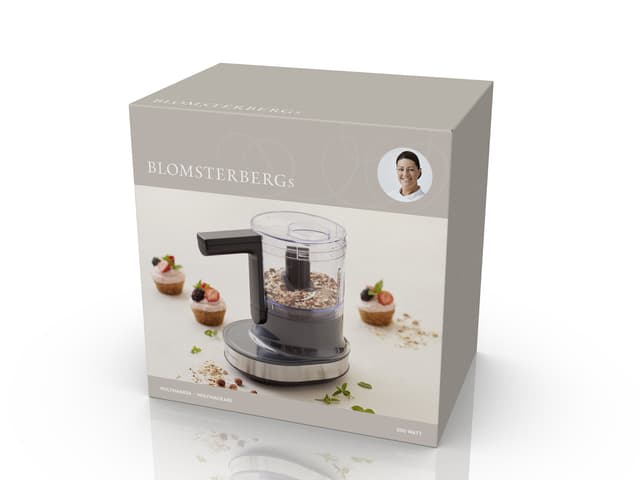 Blomsterbergs Multihakker 300 watt Grå/Sort